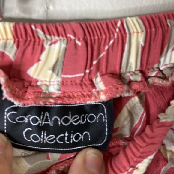 Vintage Carol Anderson collection rayon crepe skirt M/L - Picture 5 of 9